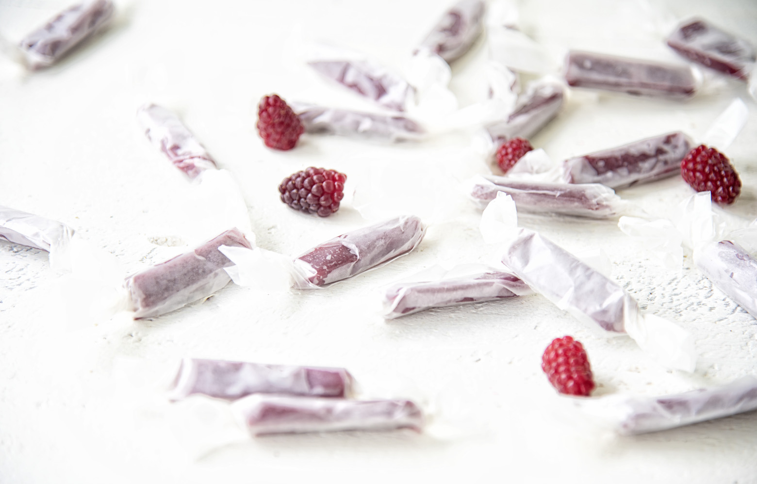 Mixed Berry Caramels