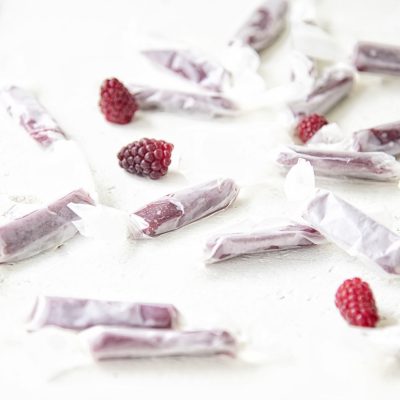Mixed Berry Caramels