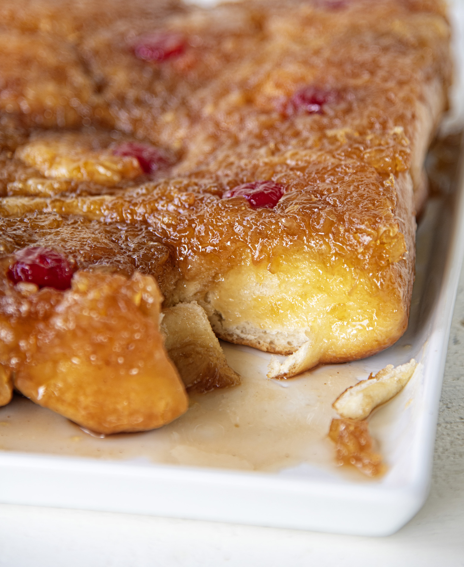 Pineapple Upside Down Sticky Buns 