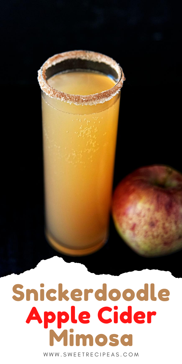 Snickerdoodle Apple Cider Mimosa