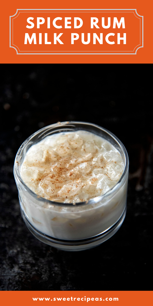 Spiced Rum Milk Punch