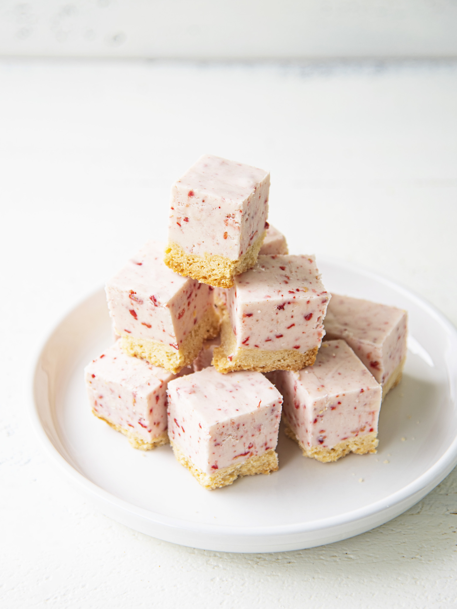 Strawberry Shortcake Fudge