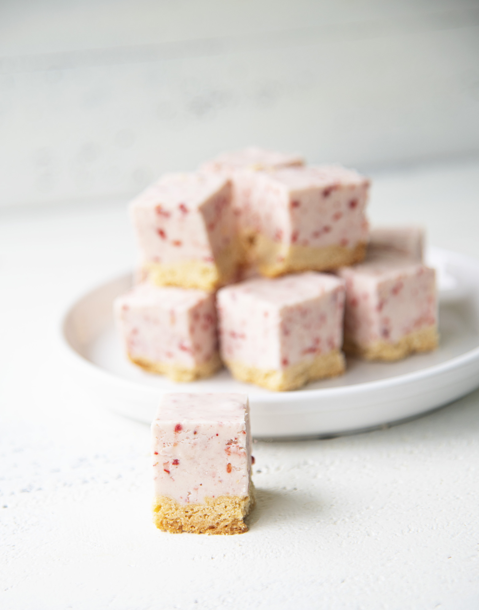 Strawberry Shortcake Fudge 