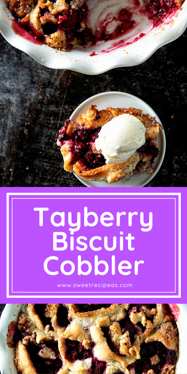 Tayberry Biscuit Cobbler