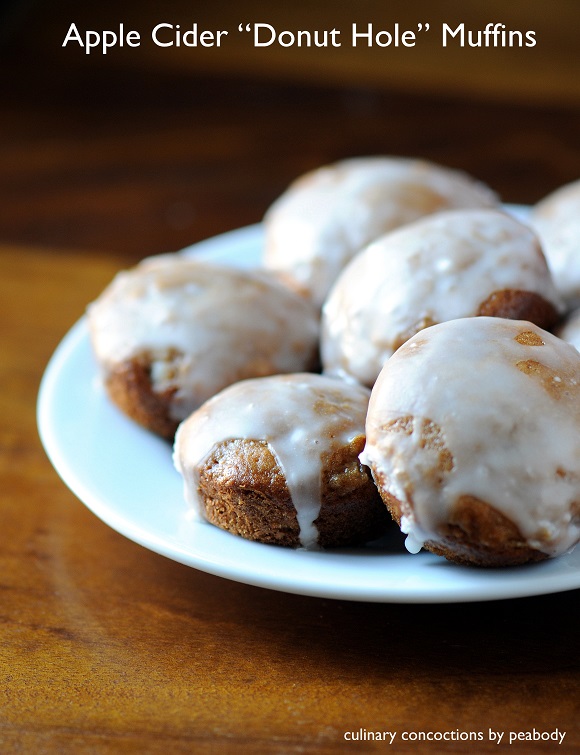 Apple Cider Donut Hole Muffins