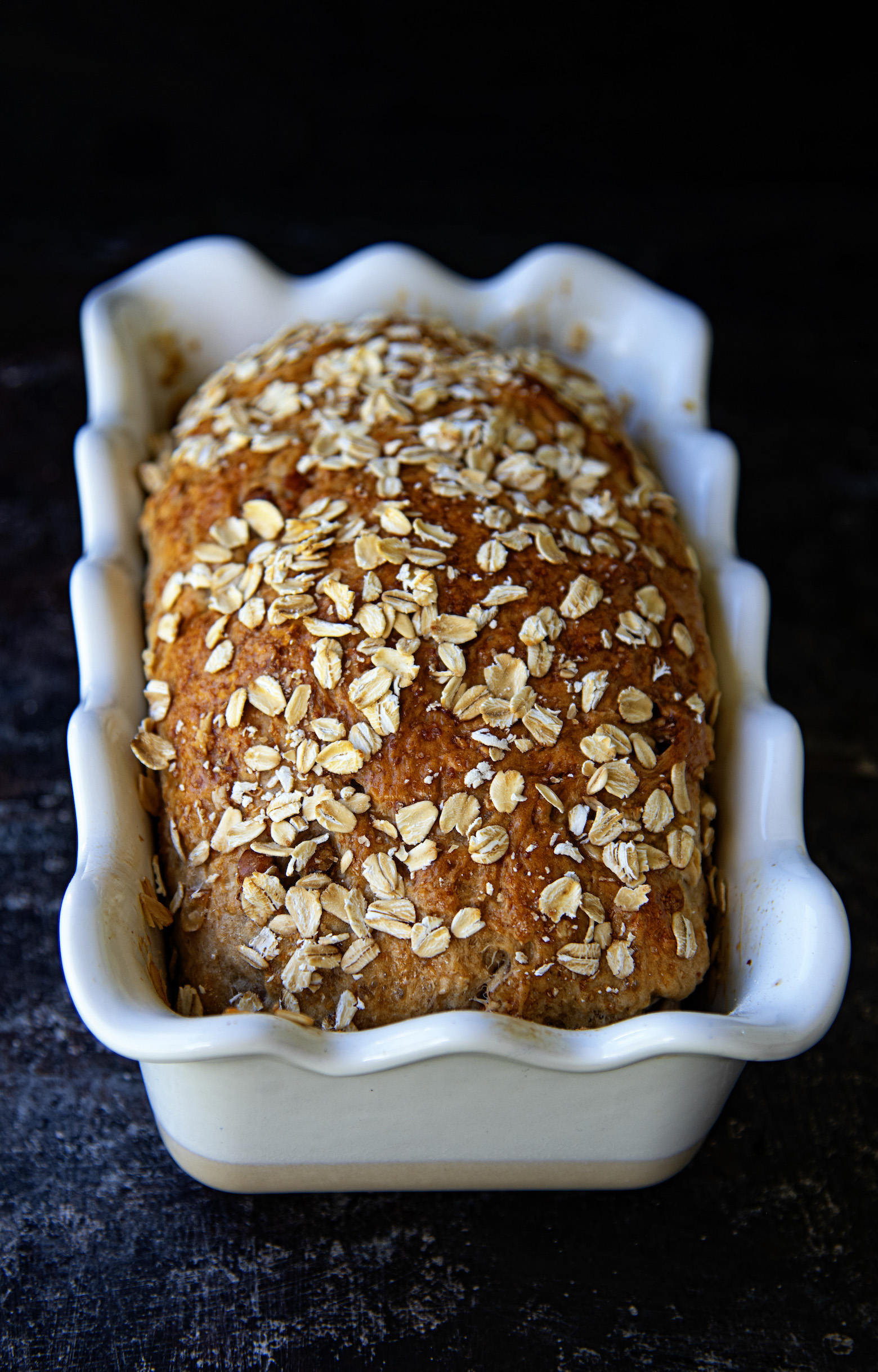 Apple Pecan Oatmeal Bread 