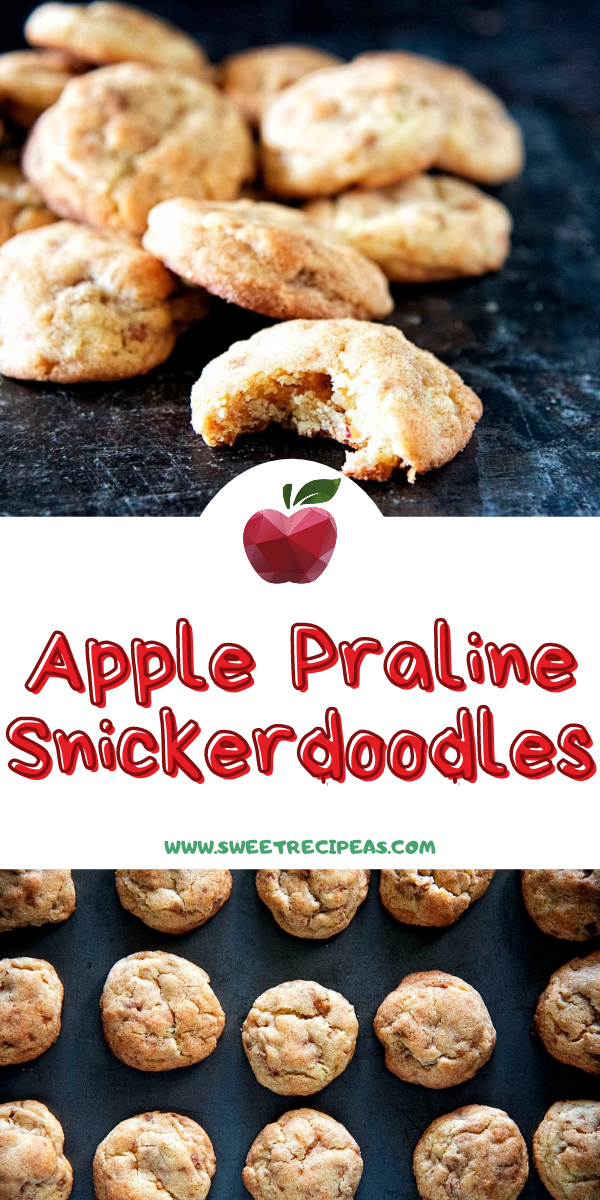 Apple Praline Snickerdoodles