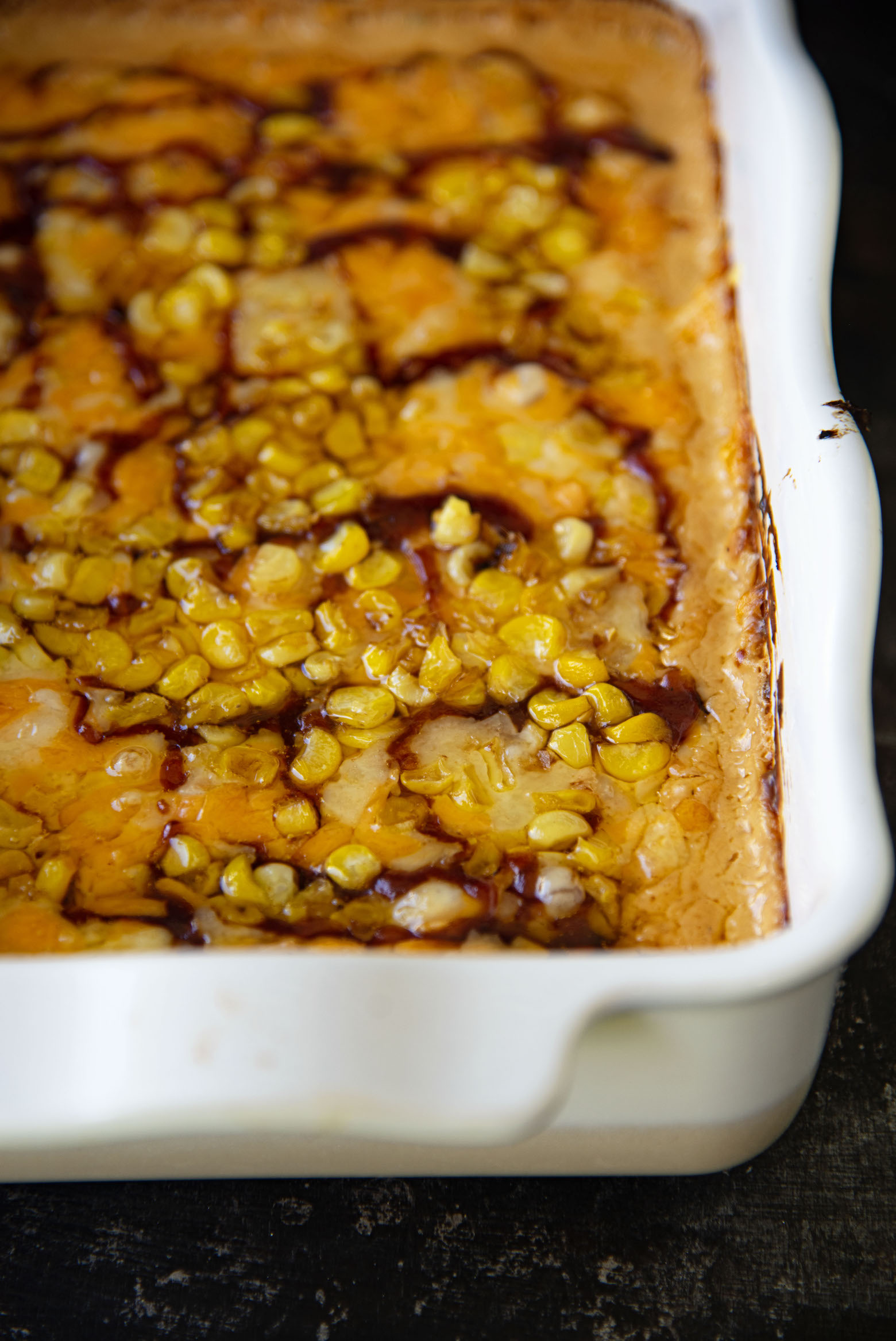 BBQ Ranch Hot Corn Dip