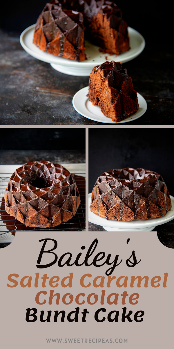 Bailey's Salted Caramel Chocolate Bundt Cake