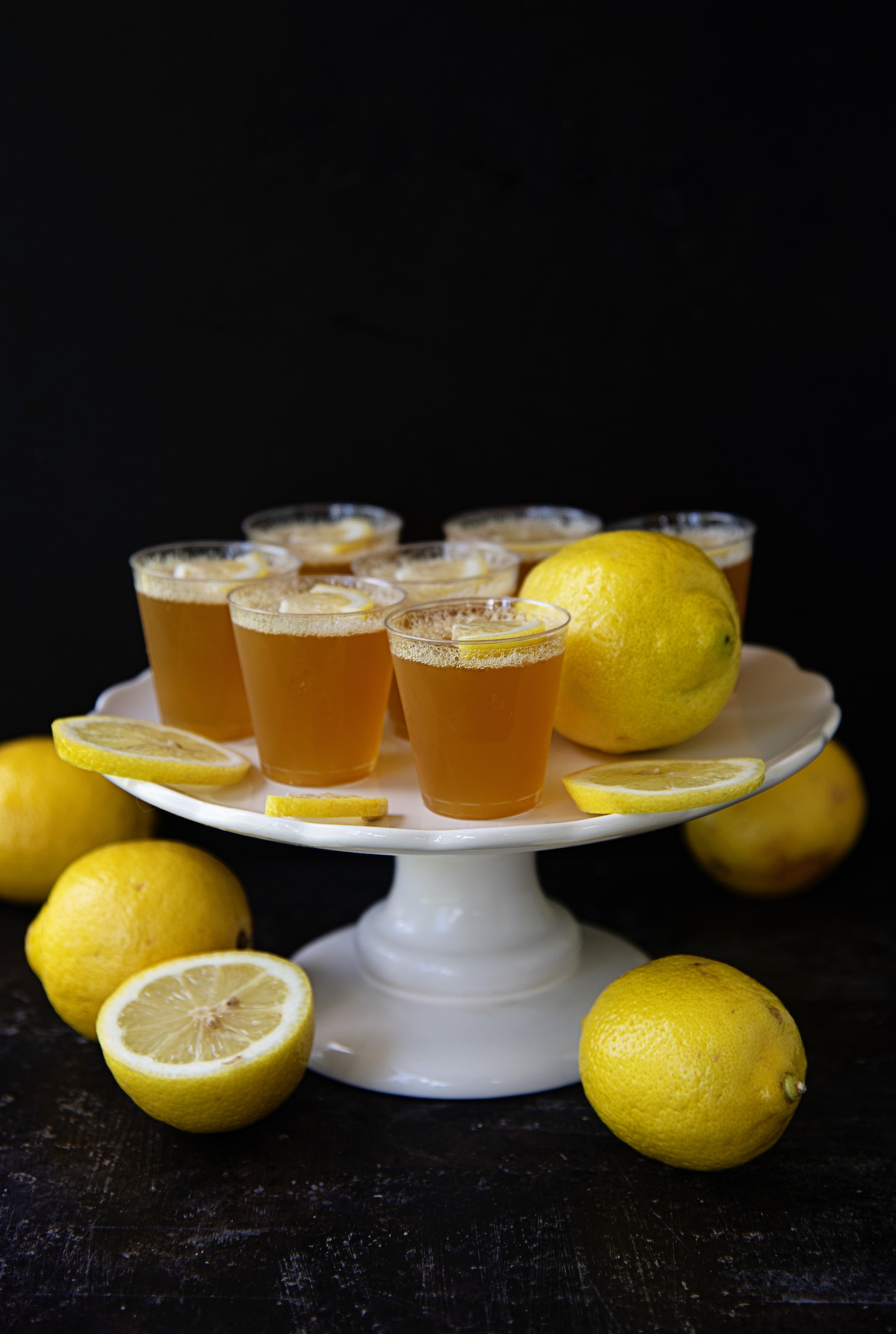 Boozy Arnold Palmer Jell-O Shots