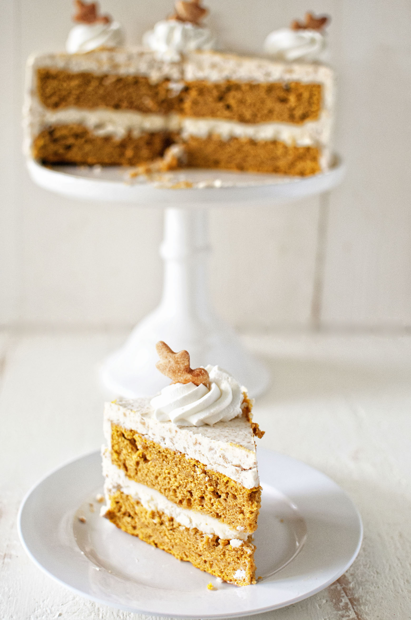 Brown Butter Pumpkin Pie Layer Cake