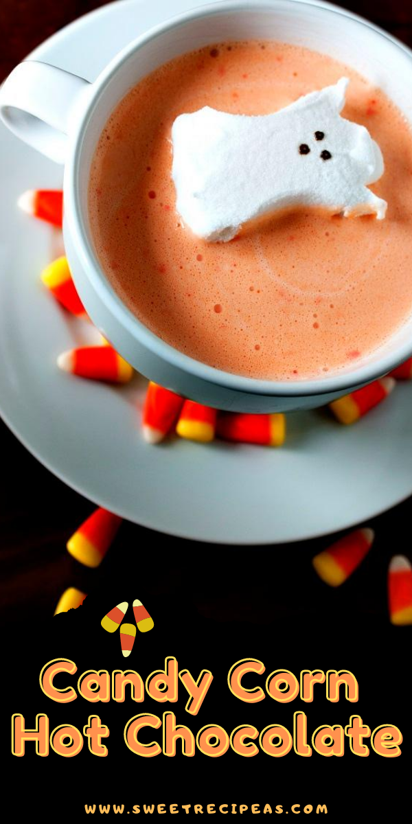 Candy Corn Hot Chocolate