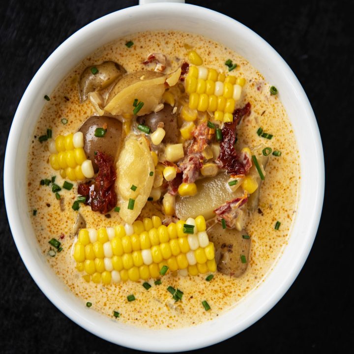 Chipotle Tomato Corn Chowder 