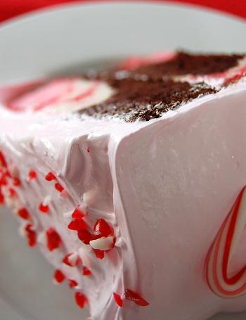 Chocolate Peppermint Stick Marshmallow Fantasy Cake 