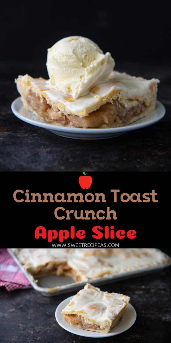 Cinnamon Toast Crunch Apple Slice