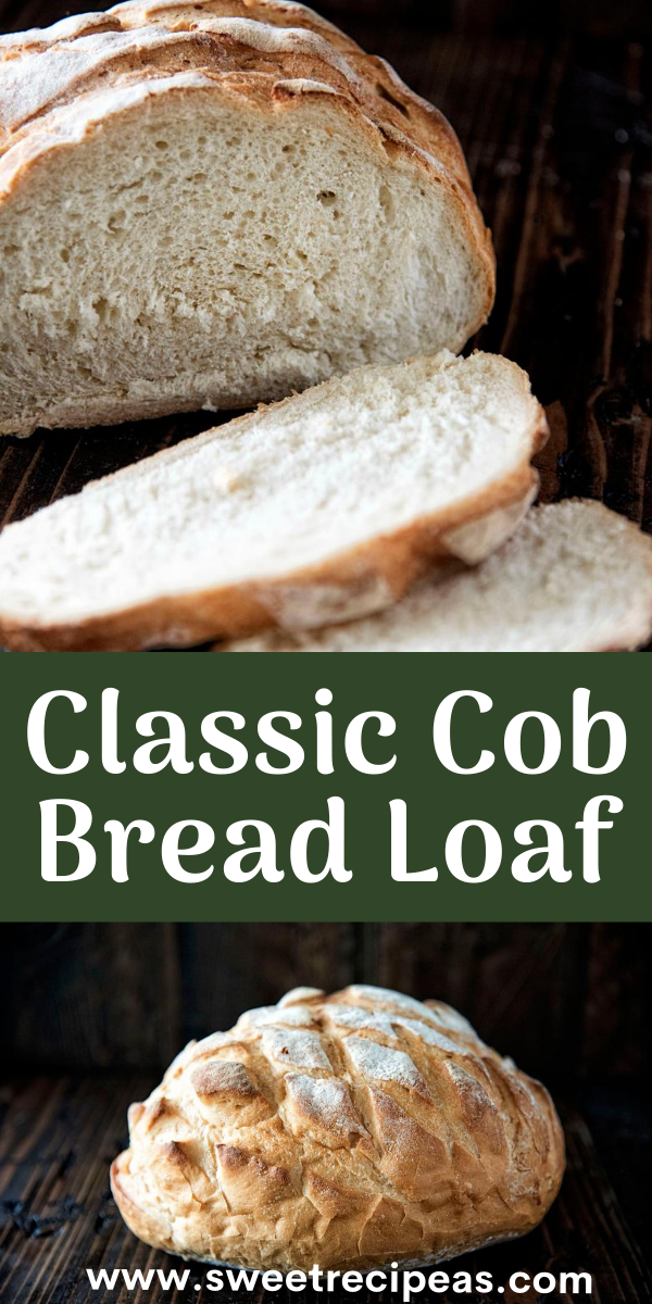 Classic Cob Bread Loaf