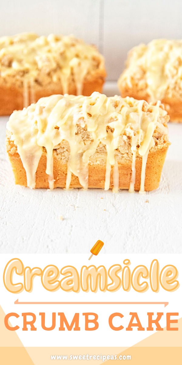 Creamsicle Crumb Cake