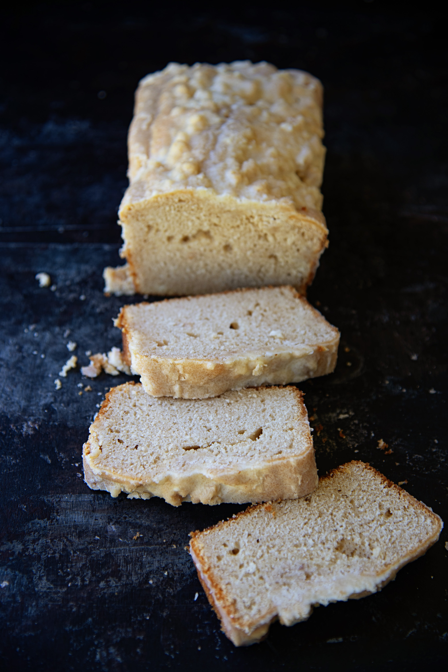 Fireball Glazed Snickerdoodle Crumb Cake