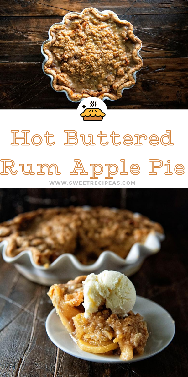 Hot Buttered Rum Apple Pie