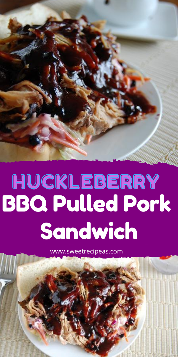 Huckleberry BBQ Pulled Pork Sandwich