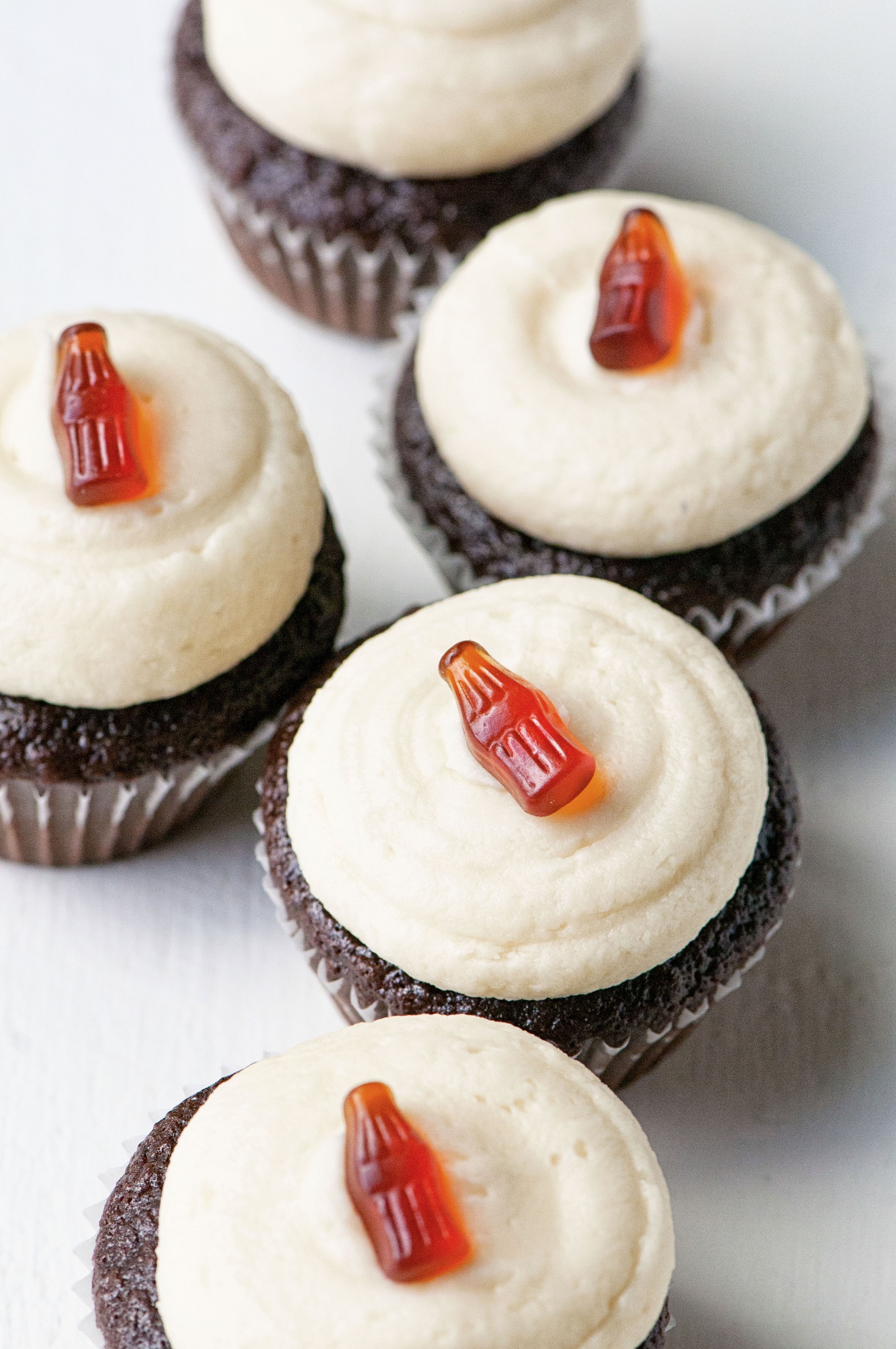 Jack and Coke Chocolate Cupcakes 