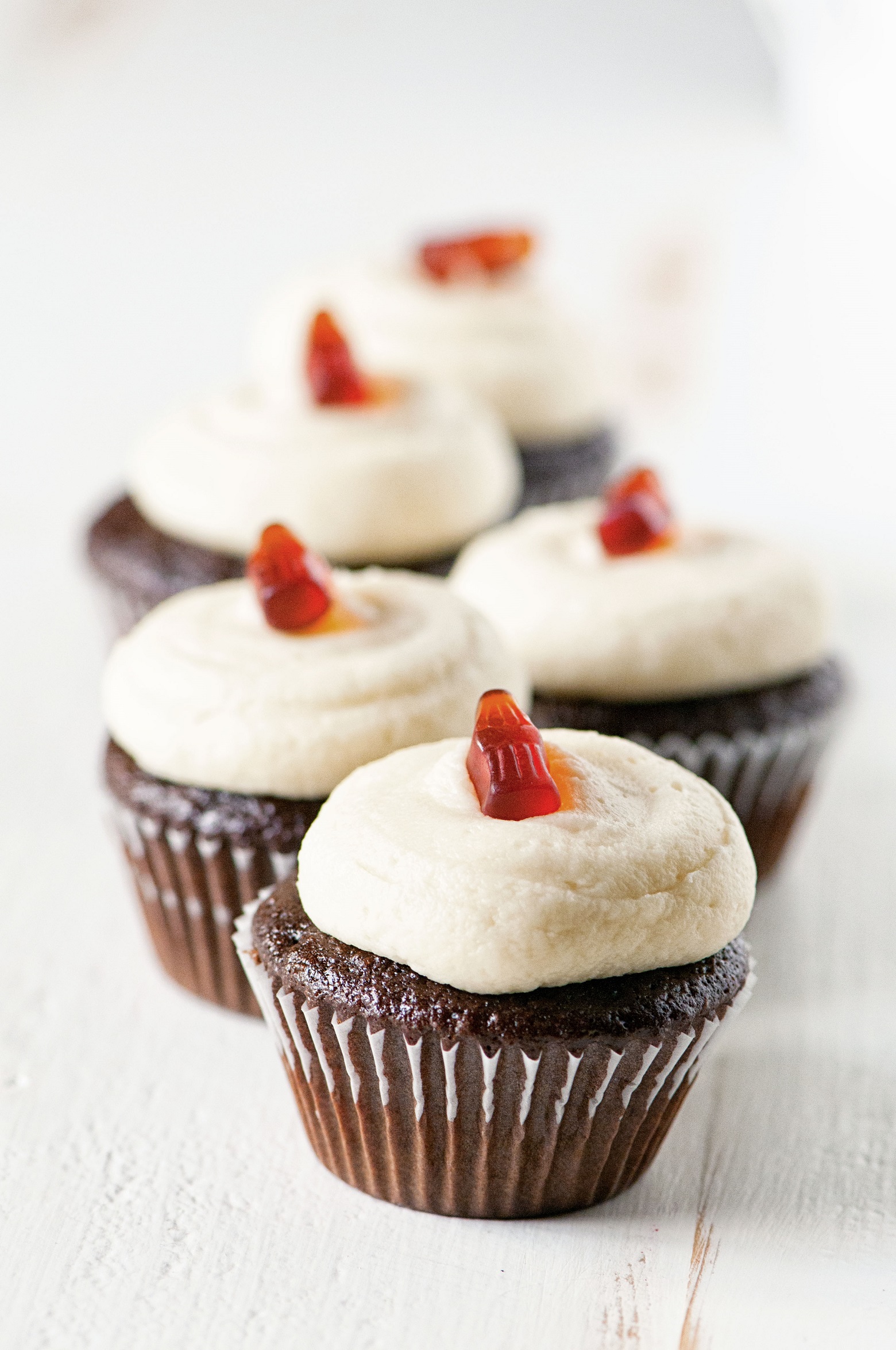 Jack and Coke Chocolate Cupcakes 