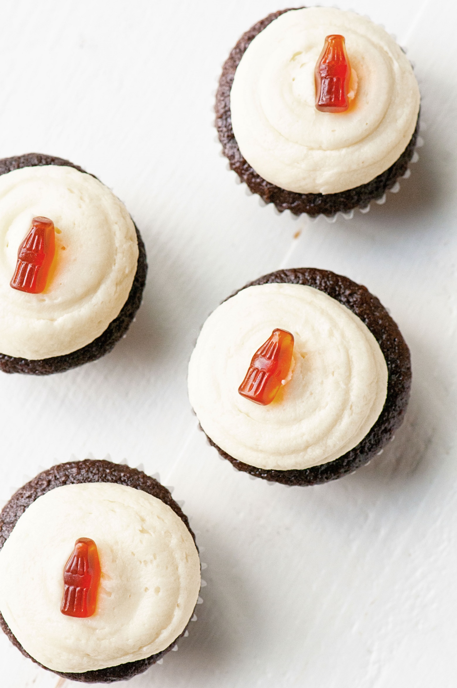 Jack and Coke Chocolate Cupcakes