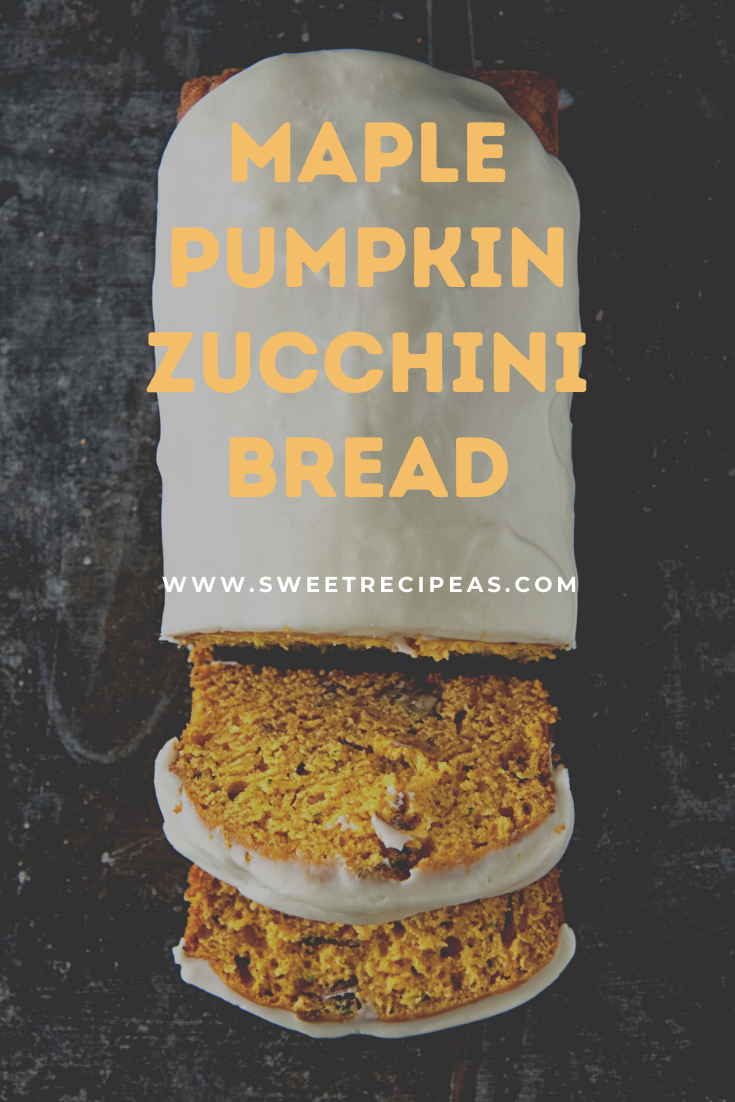 Maple Pumpkin Zucchini Bread