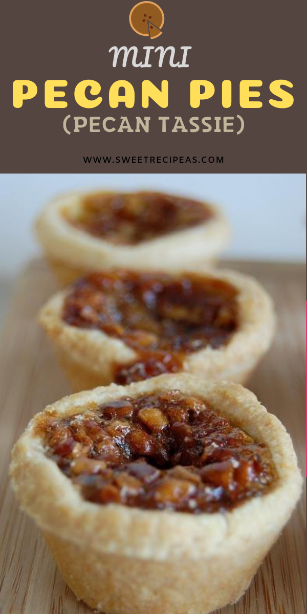 Mini Pecan Pies (Pecan Tassies)