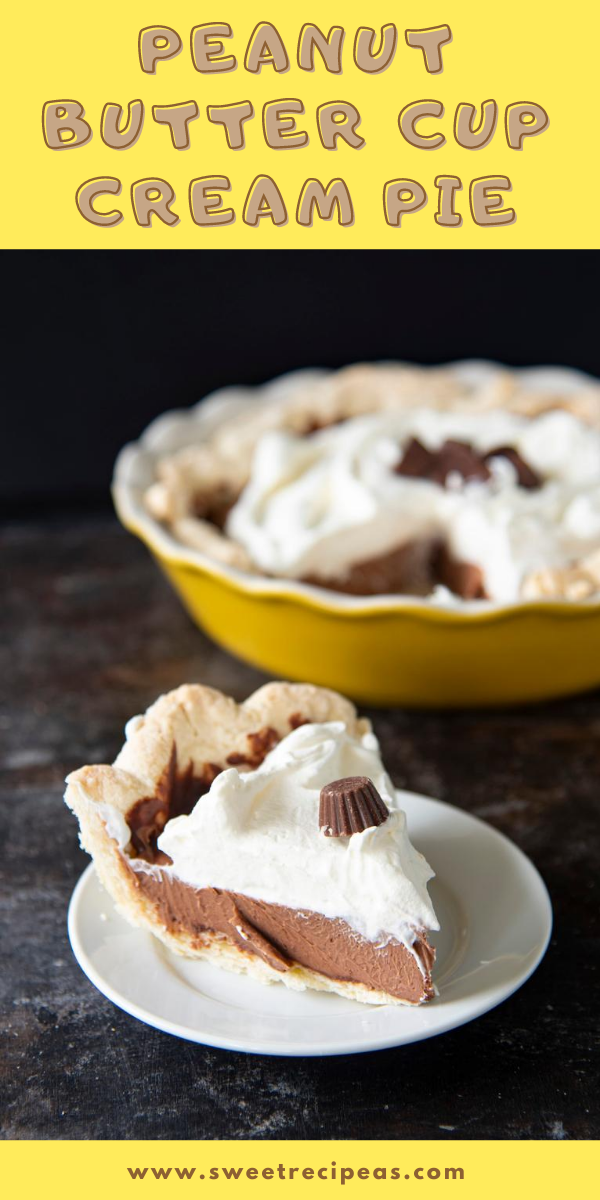 Peanut Butter Cup Cream Pie