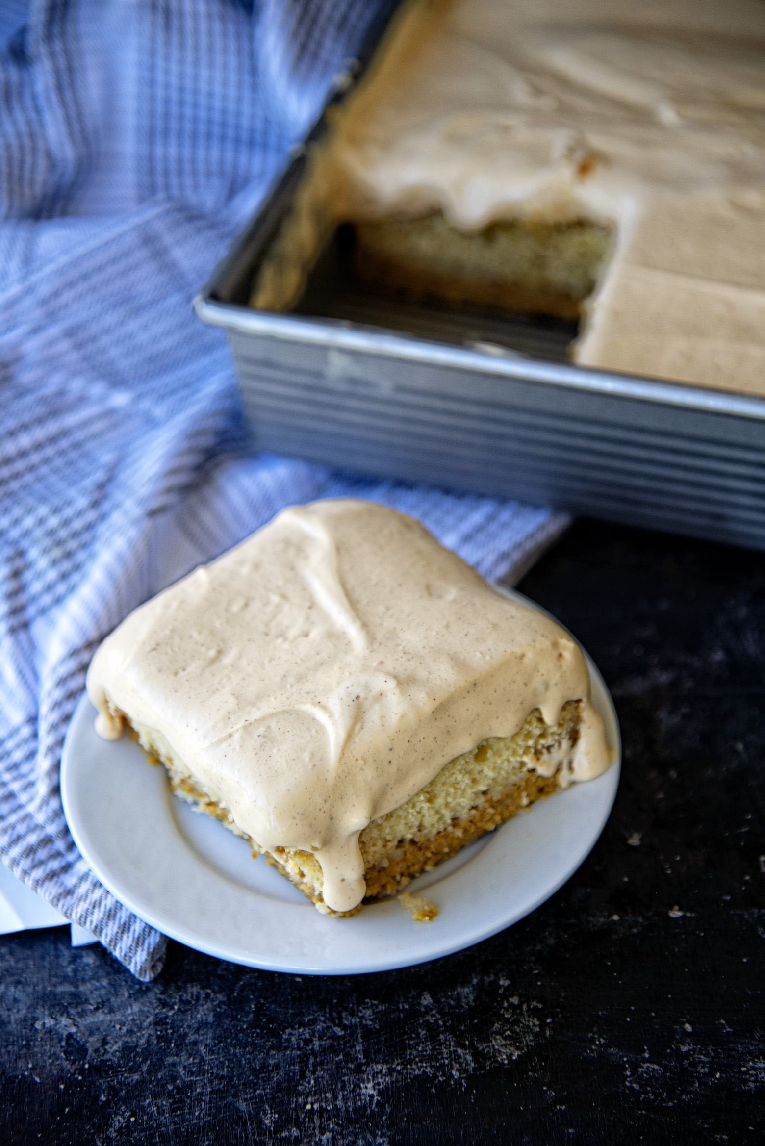 Pumpkin Dulce de Leche Magic Cake