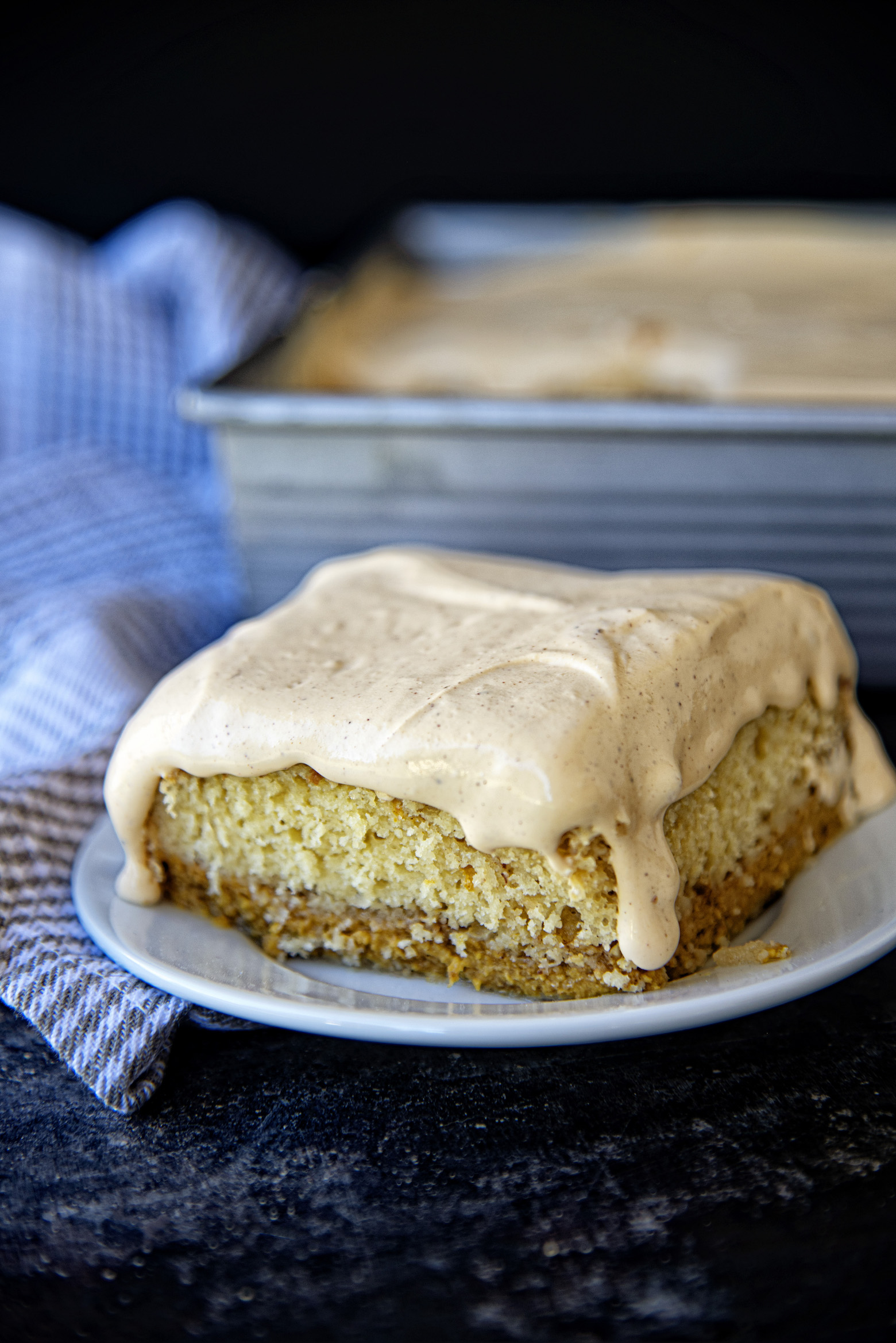 Pumpkin Dulce de Leche Magic Cake