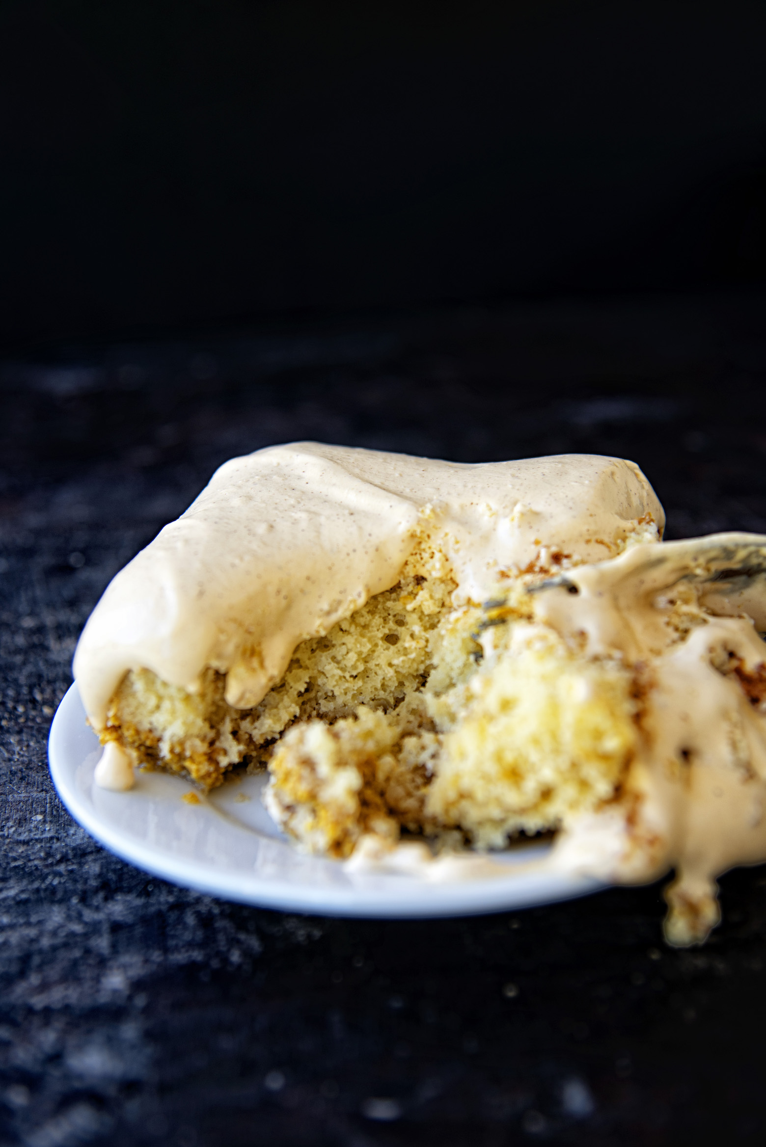 Pumpkin Dulce de Leche Magic Cake