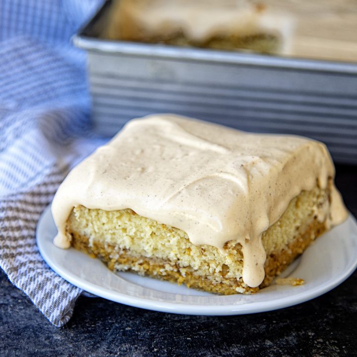 Pumpkin Dulce de Leche Magic Cake