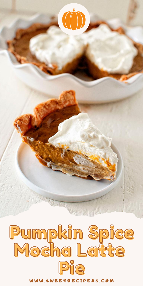 Pumpkin Spice Mocha Latte Pie