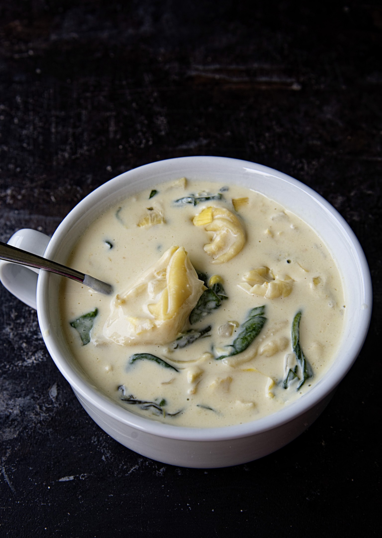 Spinach Artichoke Dip Soup