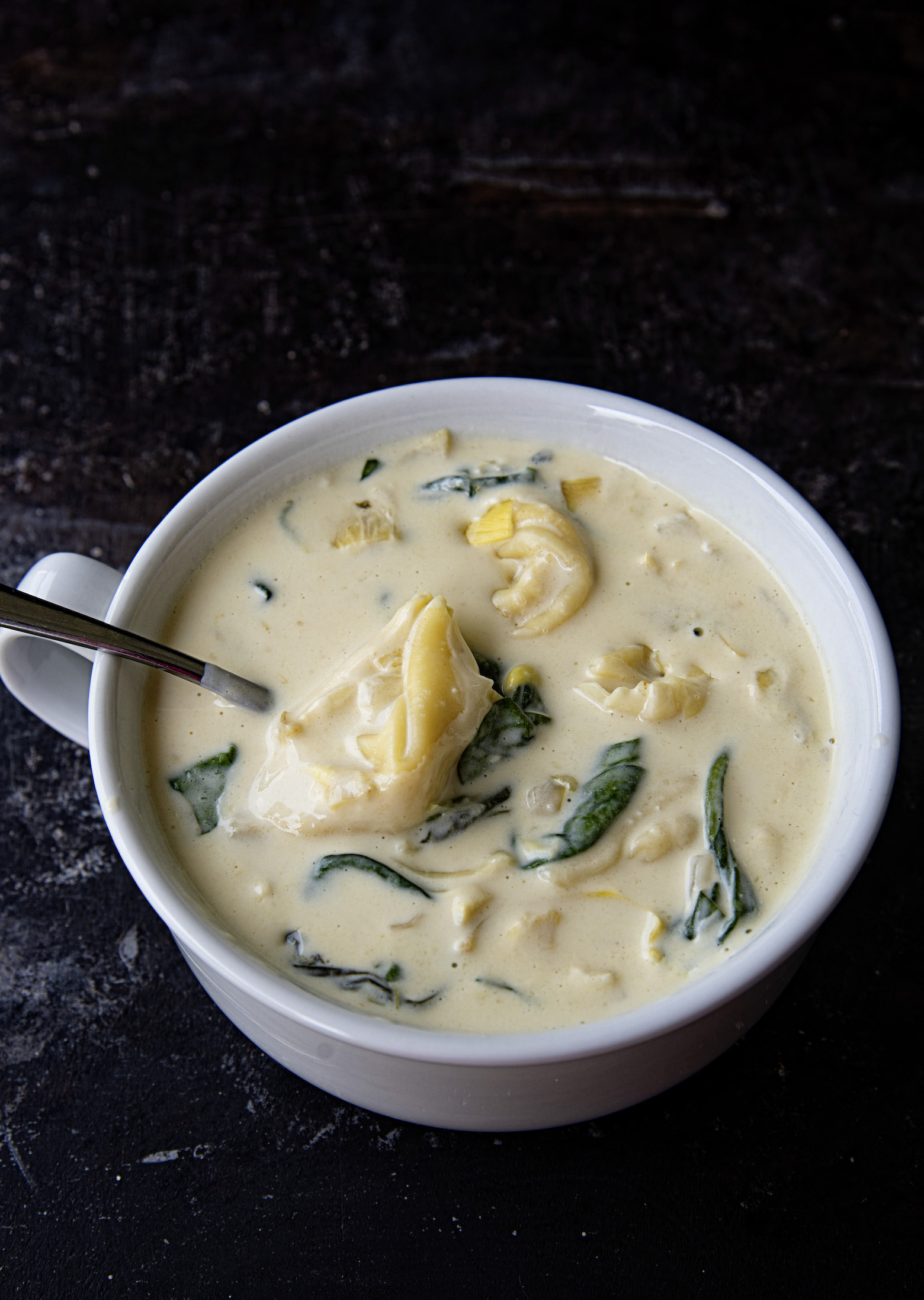 Spinach Artichoke Dip Soup