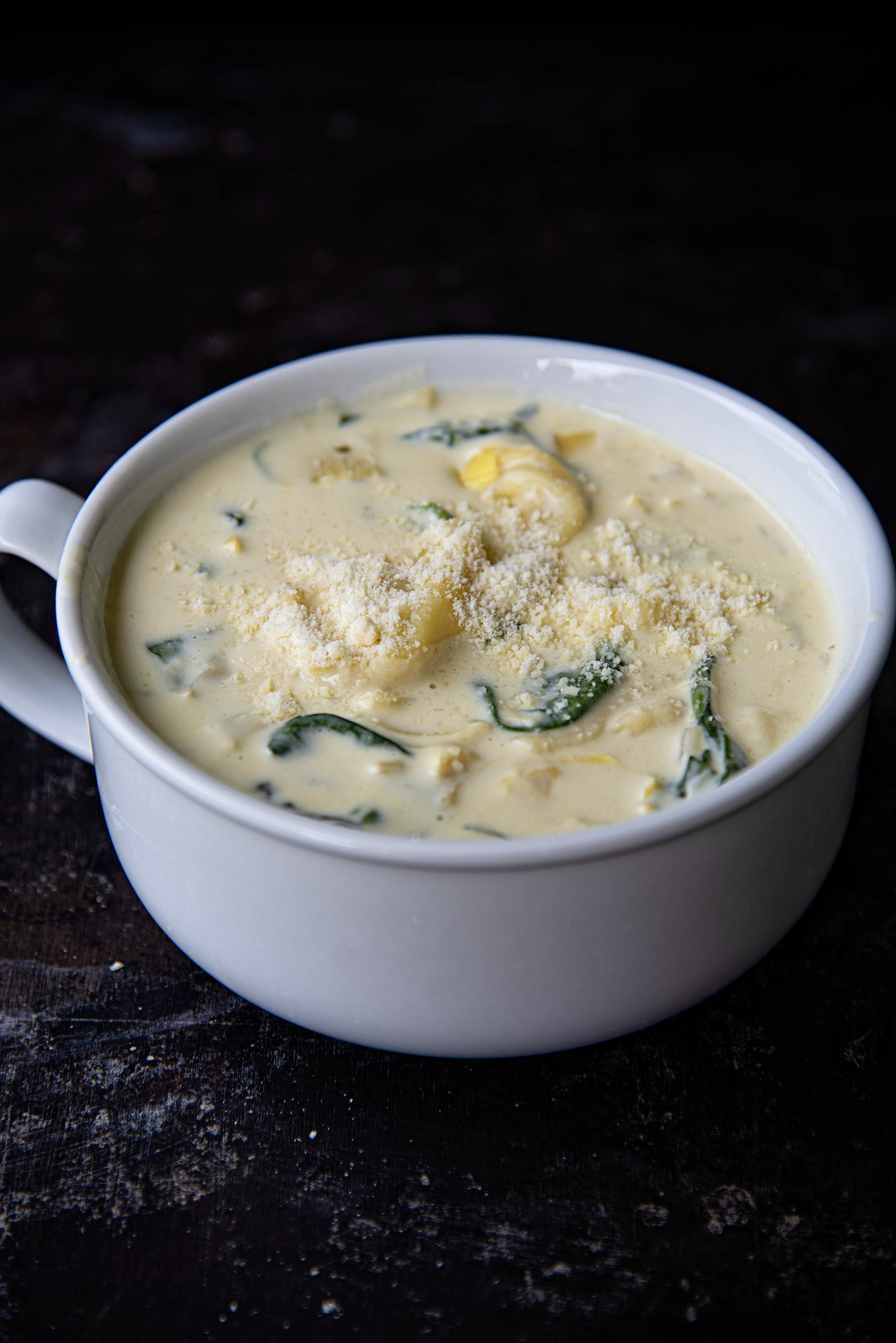 Spinach Artichoke Dip Soup