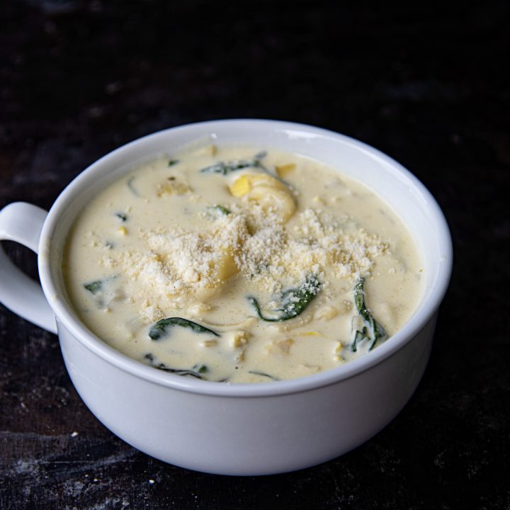 Spinach Artichoke Dip Soup