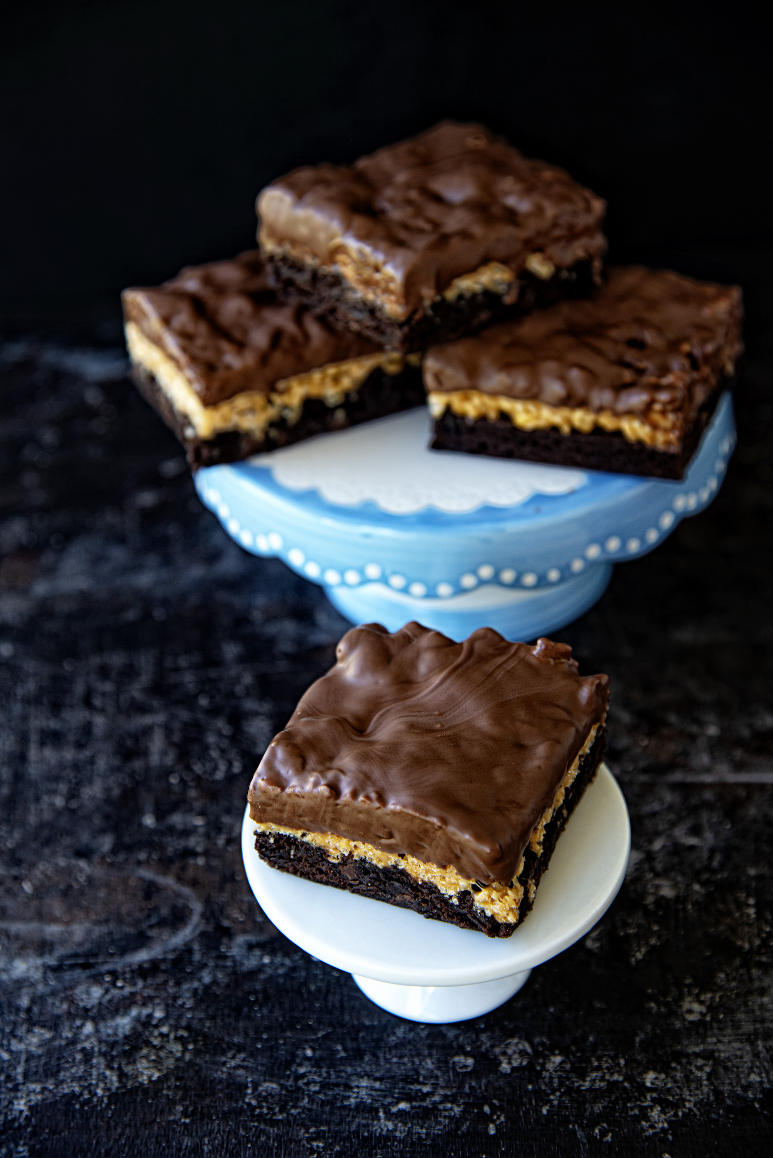 Star Crunch Brownies