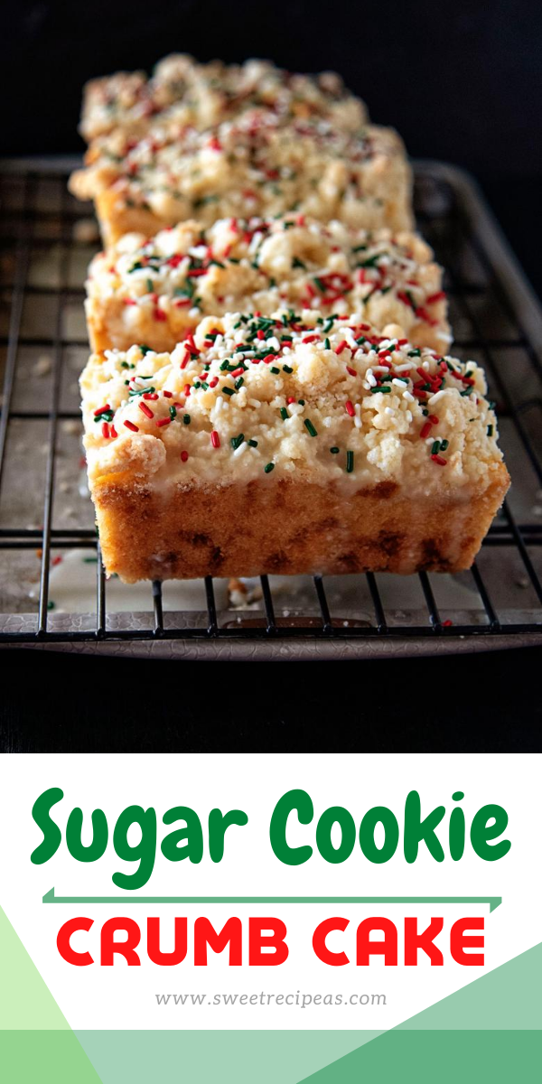 Sugar Cookie Crumb Cake