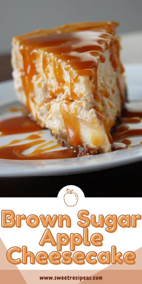 Brown Sugar Apple Cheesecake