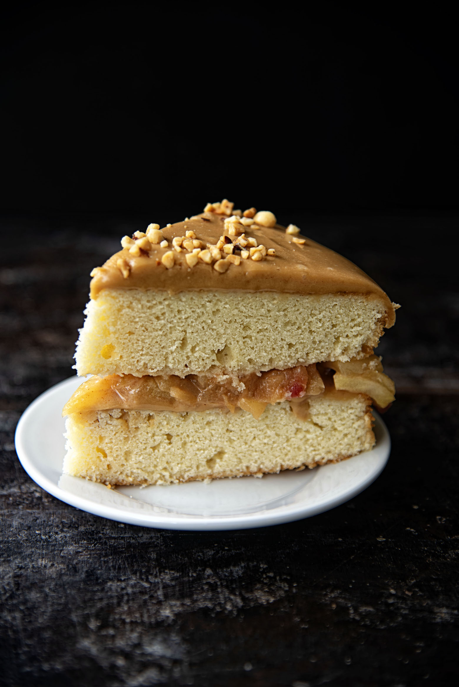 Caramel Apple Cake