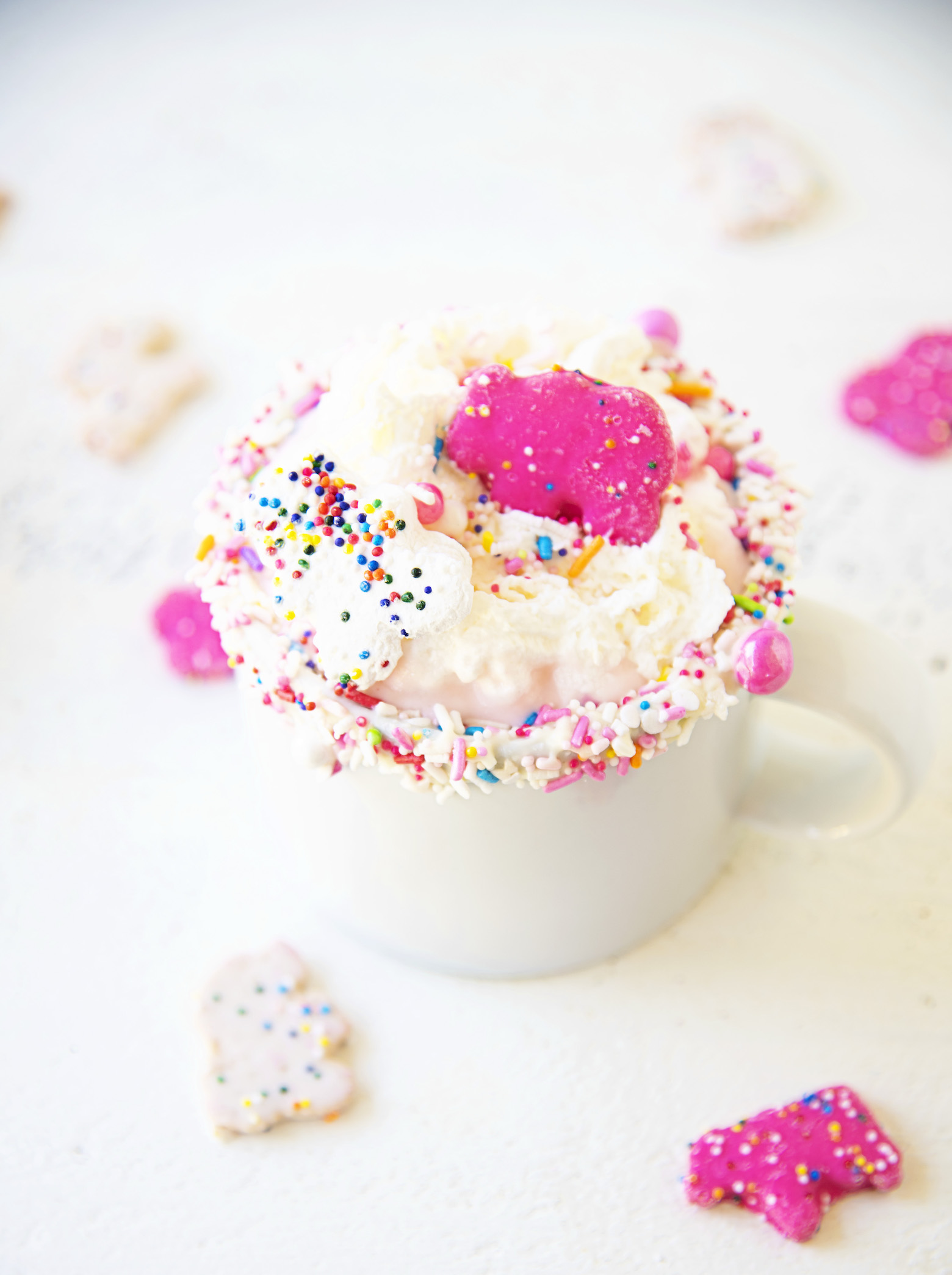 Circus Animal Cookie Hot Chocolate