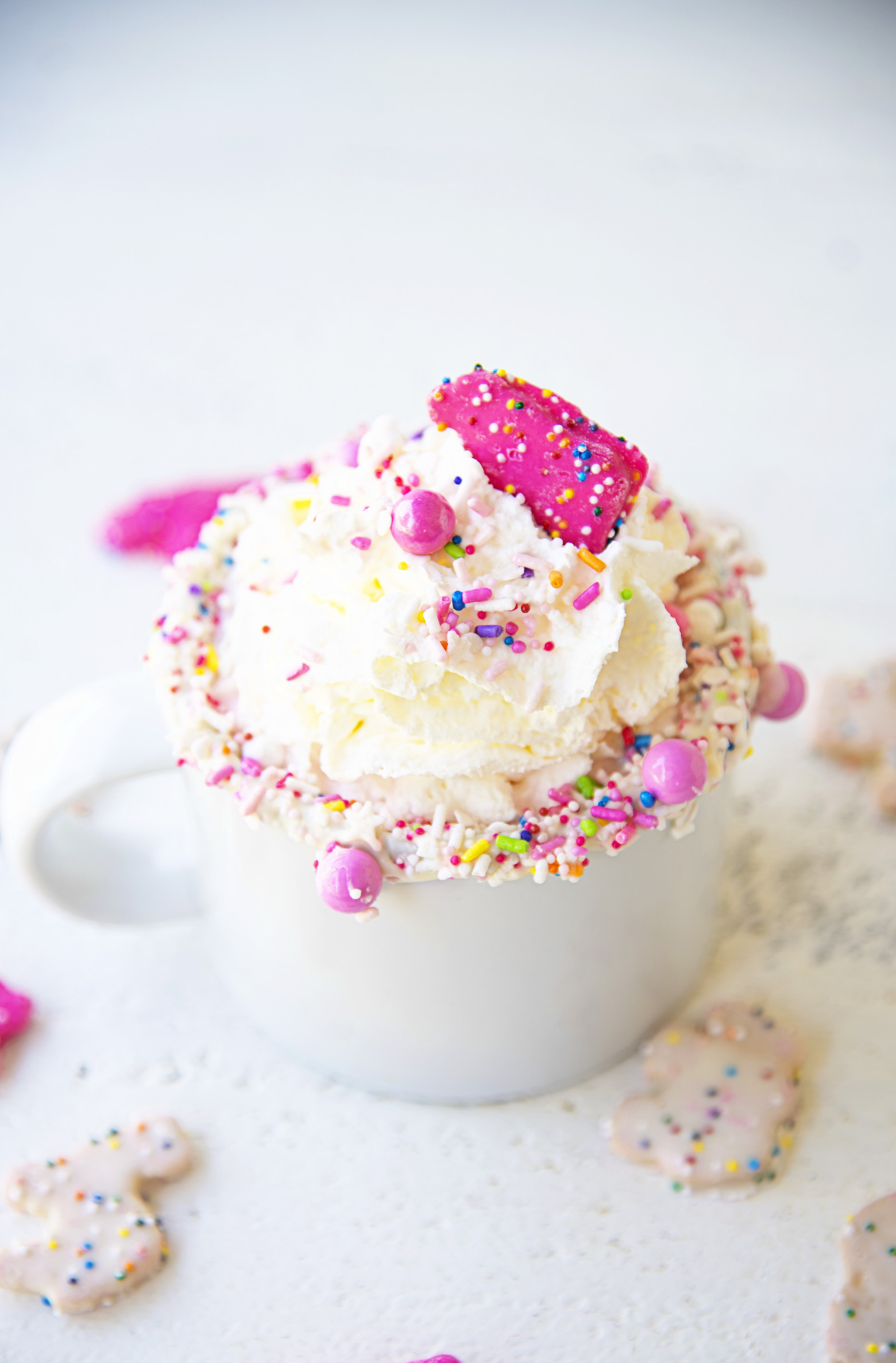 Circus Animal Cookie Hot Chocolate