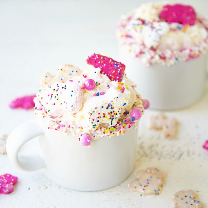 Circus Animal Cookie Hot Chocolate