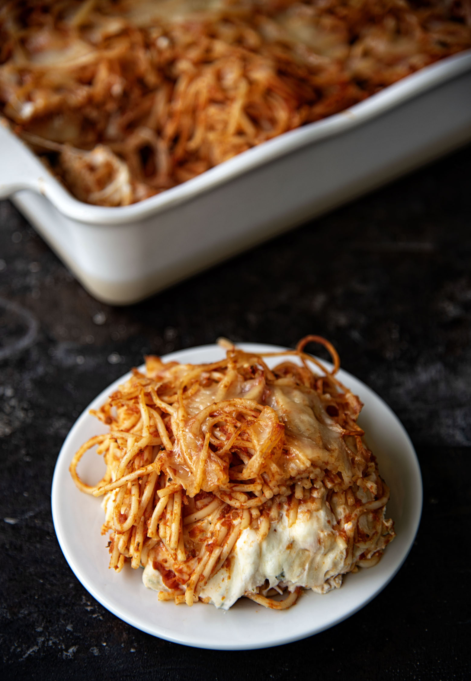 Easy Baked Spaghetti Casserole