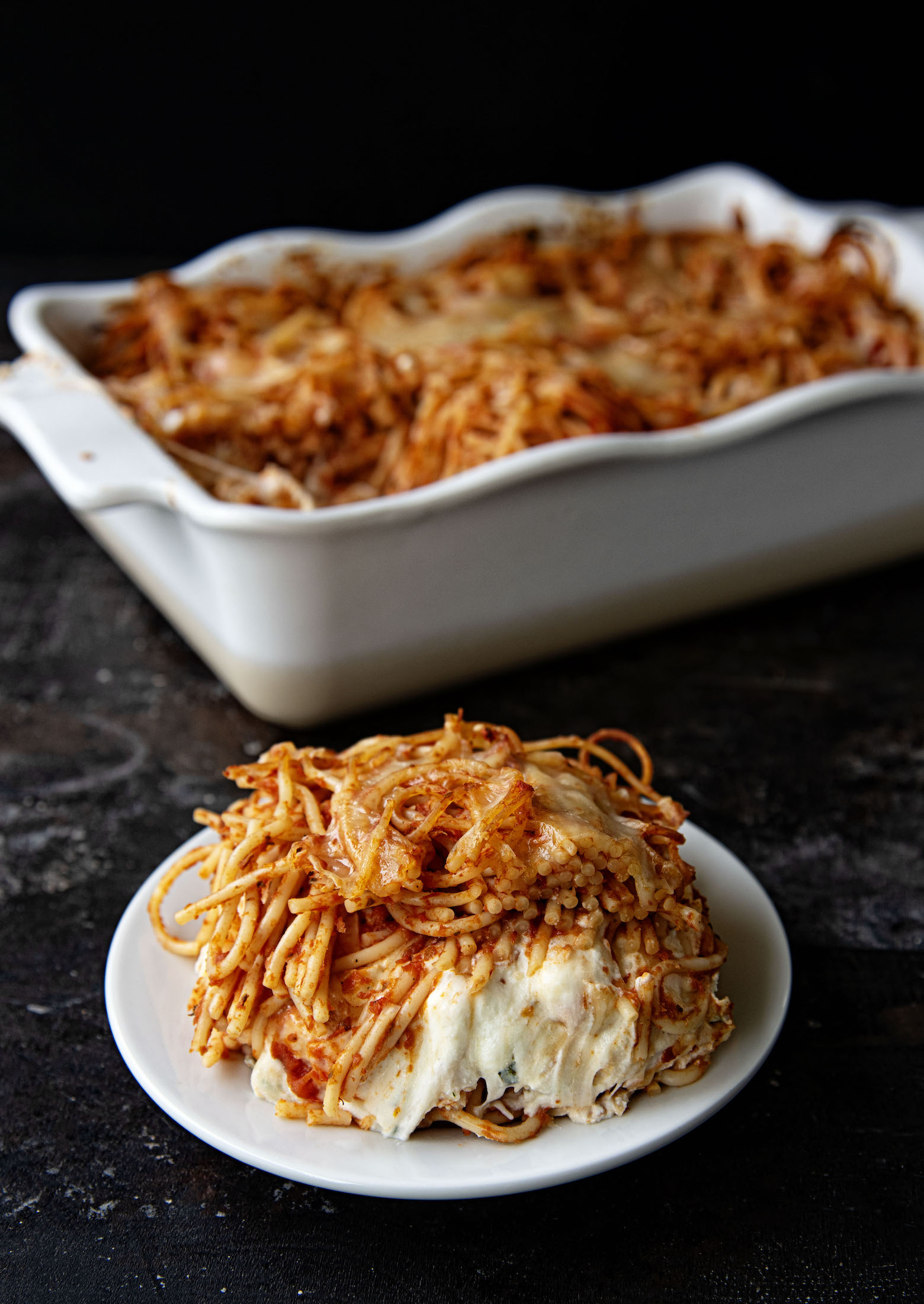 Easy Baked Spaghetti Casserole