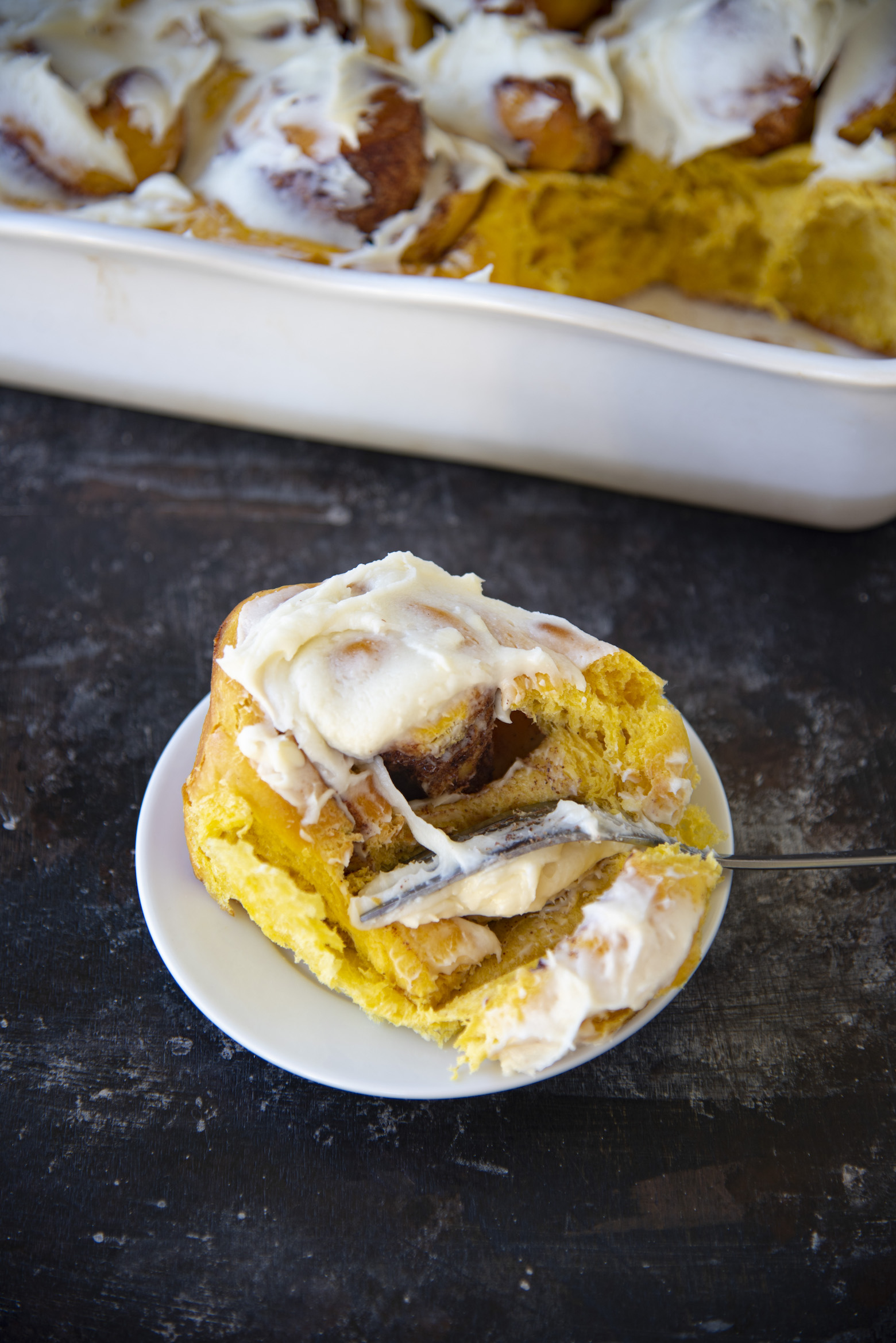 Fireball Whiskey Pumpkin Cinnamon Rolls