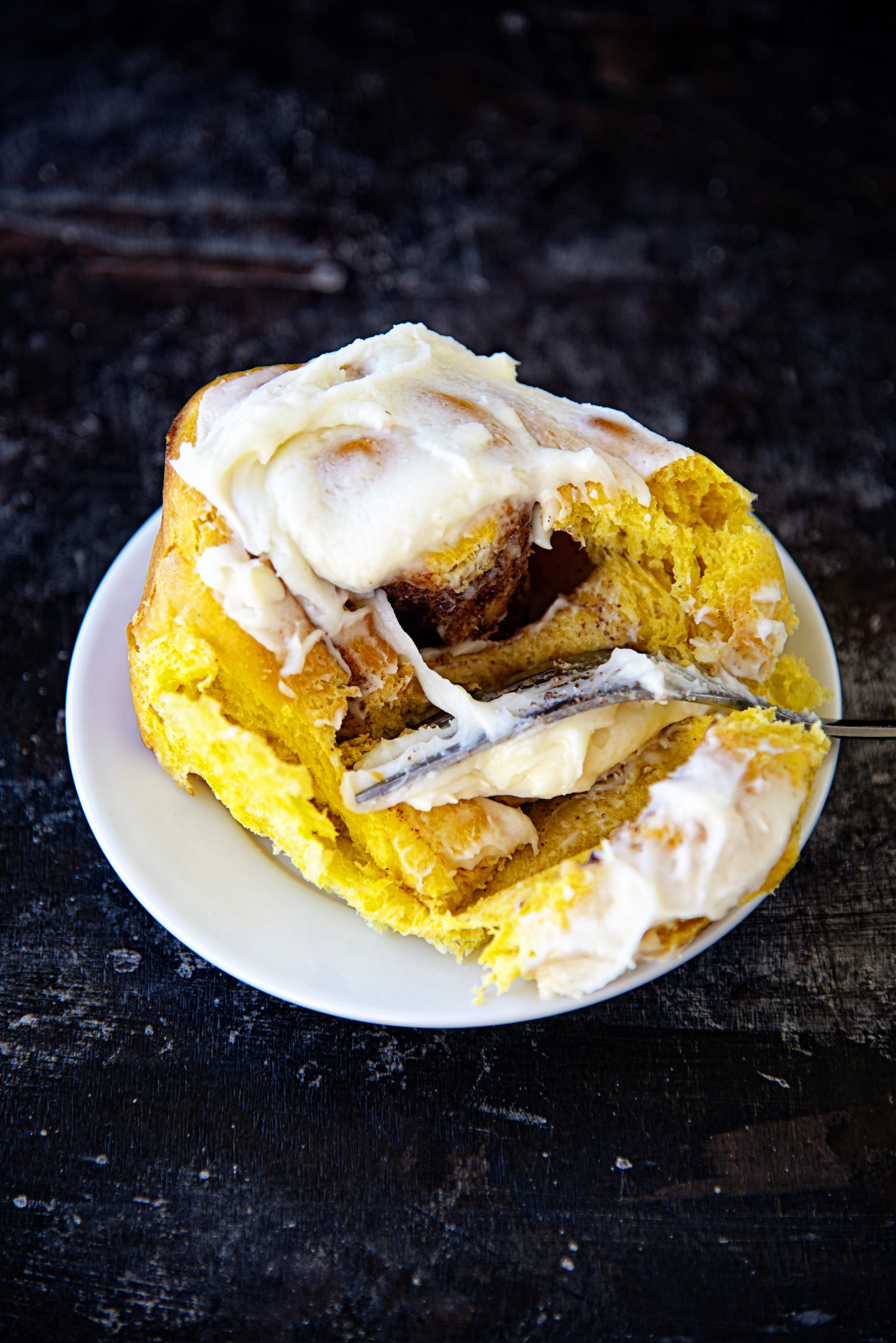 Fireball Whiskey Pumpkin Cinnamon Rolls